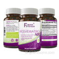 Trans Resveratrol Suplemen promuje kapsułki przeciwstarzeniowe